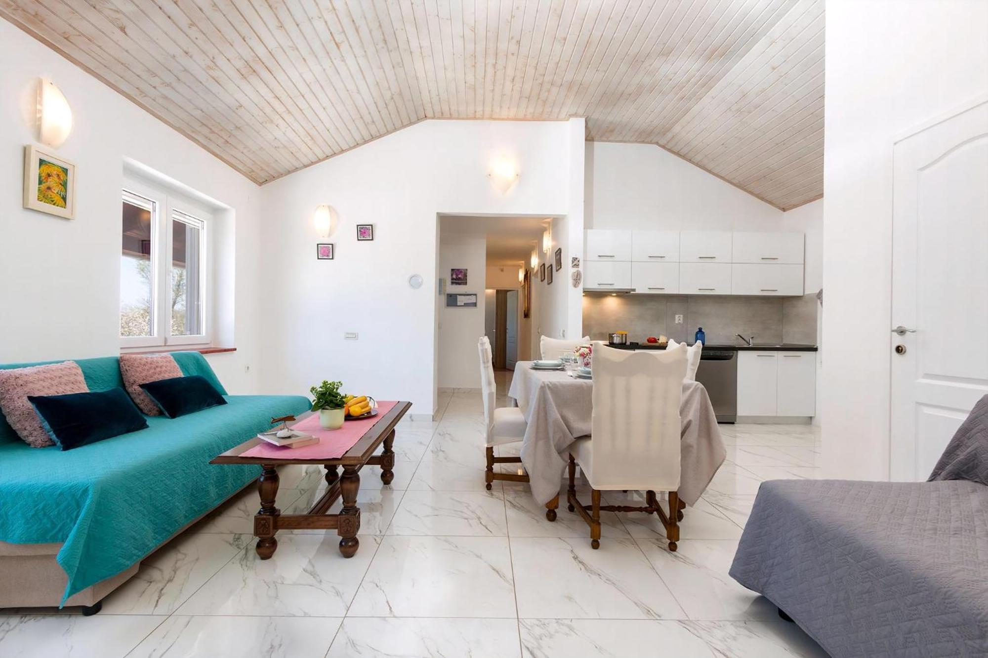 Ferienhaus Aqua Mit Pool Jadreški Exterior foto
